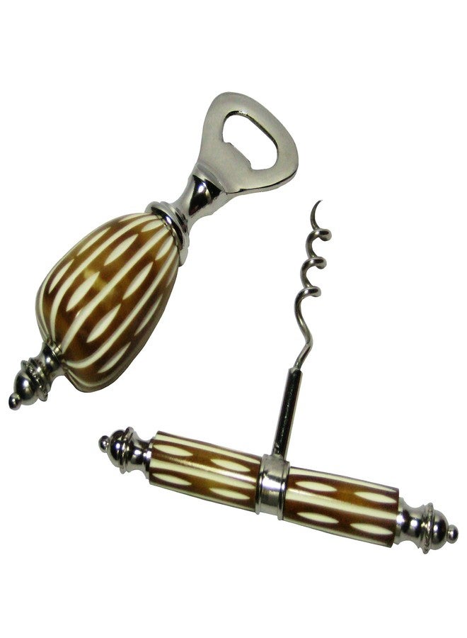 Corkscrew & Bottle Opener Set