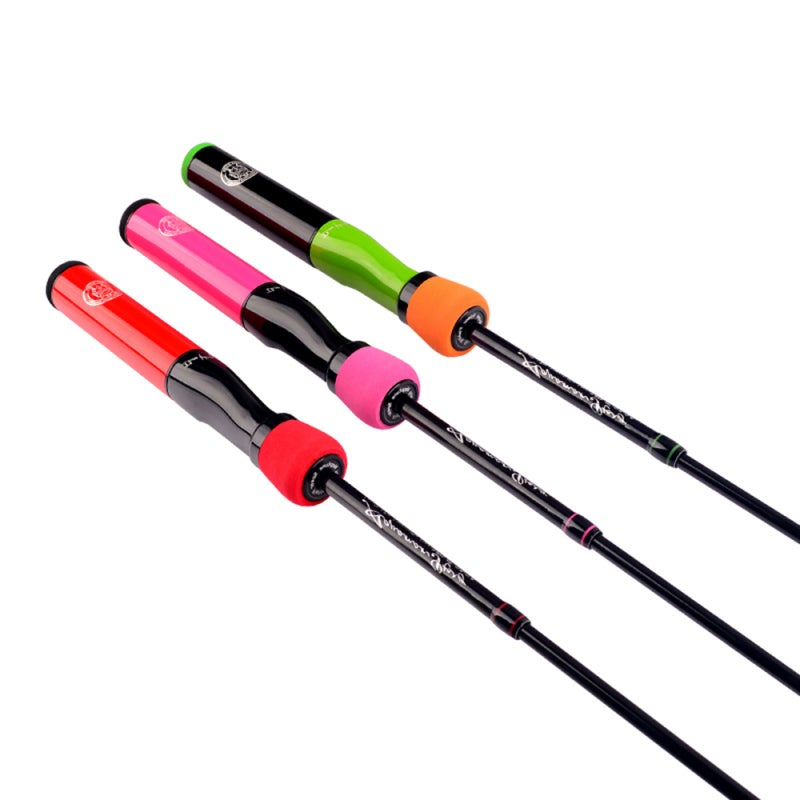 iLure Fishing Rod: 1.2m Model B Purple High Intensity Ultralight Durable - 3+1 BB Bearing 4.3:1 Gear Ratio Fishing Reel - Life-Like Lures ABS Tackle Box for Kids Fishing - Image 2