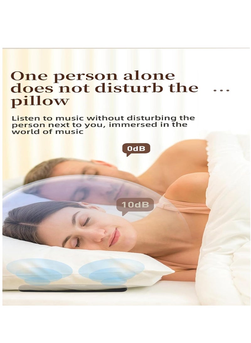 SOLARAE Wireless Bluetooth Pillow Speaker with White Noise for Side Sleepers - Sleep Aid Speaker to Relieve Insomnia - Image 2