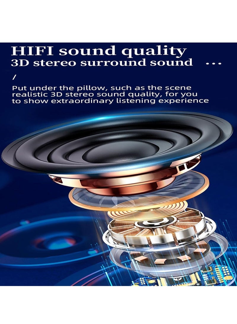 SOLARAE Wireless Bluetooth Pillow Speaker with White Noise for Side Sleepers - Sleep Aid Speaker to Relieve Insomnia - Image 4