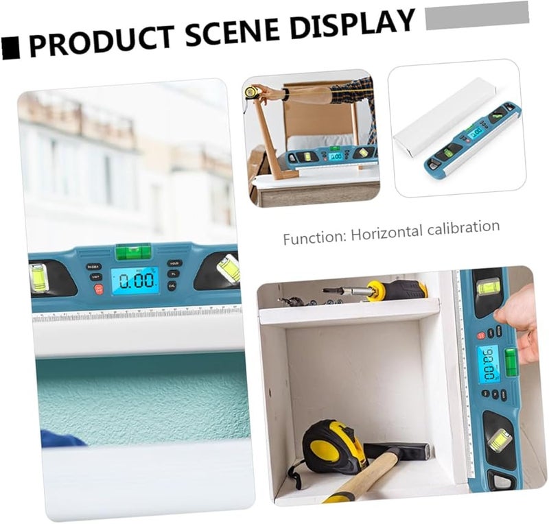 مُعايرة مستوى الروح الصغيرة مع الإضاءة الخلفية والتوجيه الصوتي لإطارات الصور للاستخدام المنزلي المحمول - Image 5