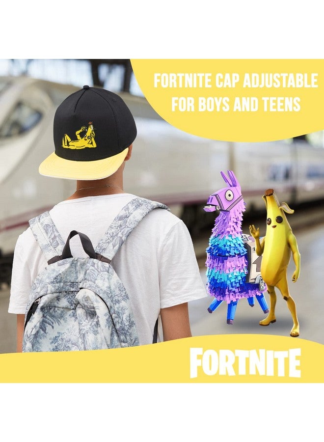 فورتنيت قبعة بيسبول فورتنايت للأولاد، قبعة بيسبول عالية الجودة وقبعة ملائمة، قبعة بيسبول ذات حافة مسطحة بتصميم أنيق - Image 2
