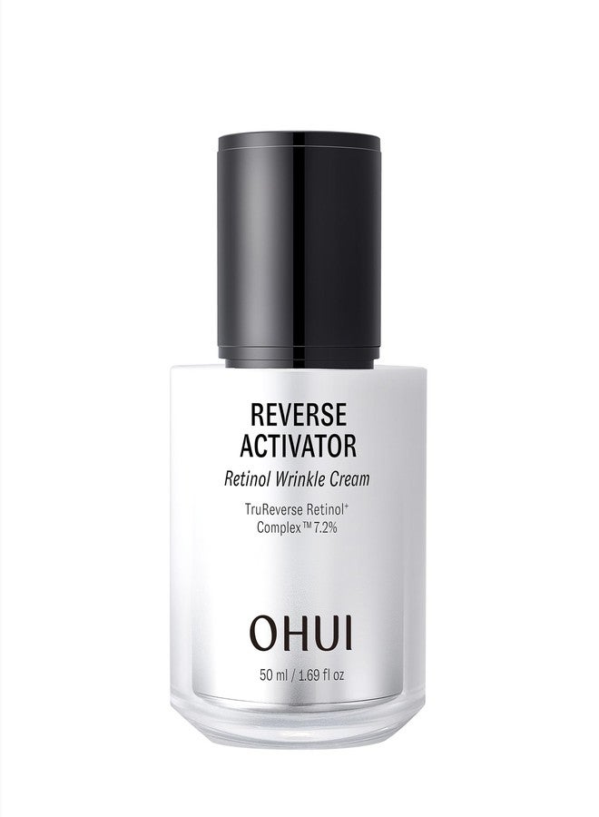 O HUI Reverse Activator Retinol Fine Wrinkle Cream | Korean Skin Care | Comfortable Retinol Cream for Face | Minimal to no irritation | Peptide | Wrinkles Visibly Reduced by 42% in 8 Weeks - Image 1