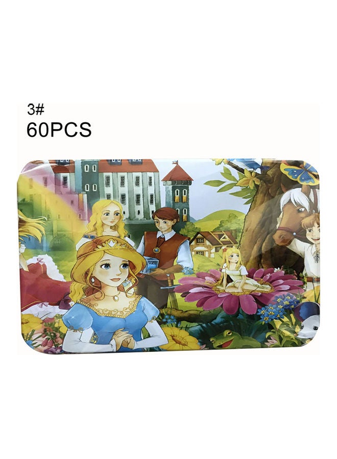 60-Piece Wooden Jigsaw Puzzle Set - Image 1