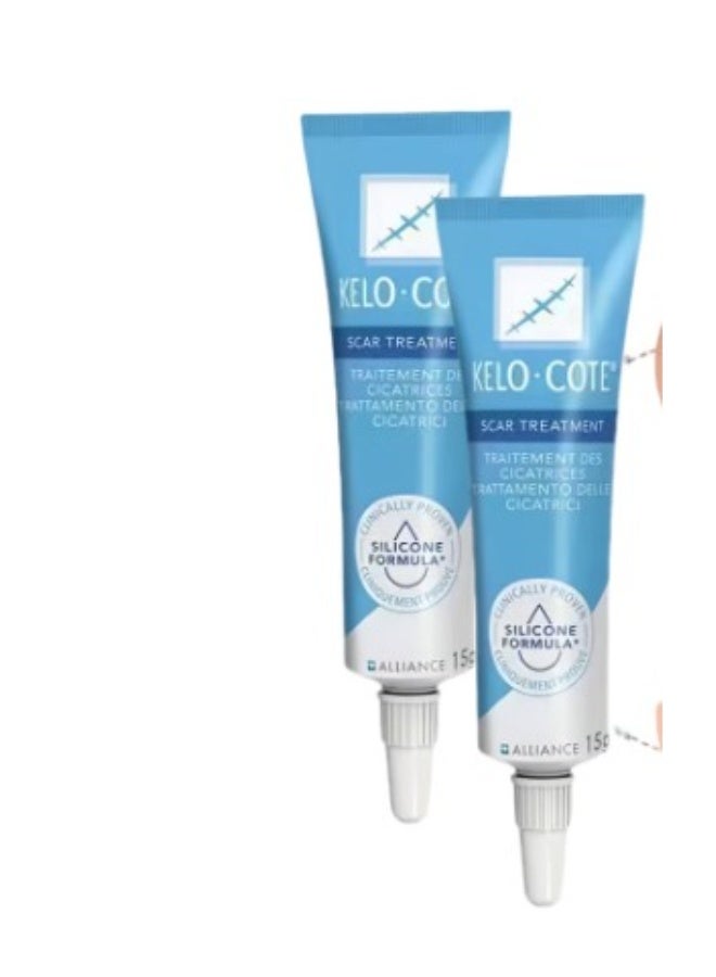 Advanced Formula Scar Treatment Gel 15g Pack 2