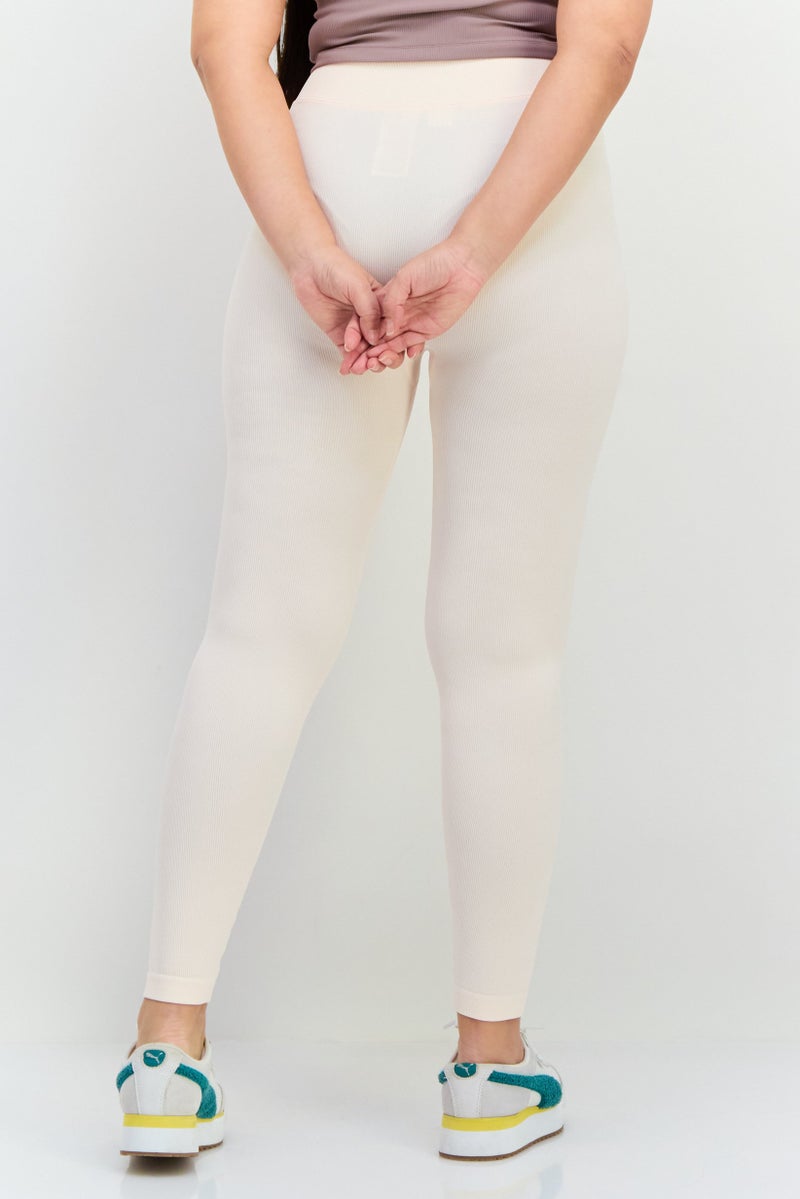 Reebok Women Sportswear Fit Training Leggings, Light Pink - Image 3