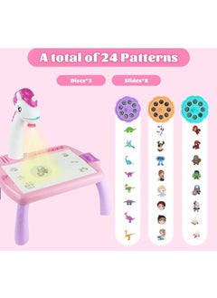 Generic Kids' Drawing Display Table - Unicorn Gifts for Boys and Girls, Drawing Set for Kids Ages 3-8, Easel for Boys and Girls for Birthdays and Home School Parties.  - Image 2
