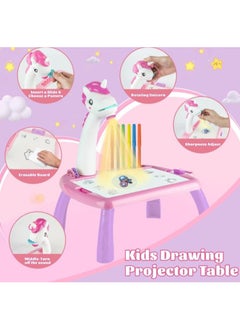 Generic Kids' Drawing Display Table - Unicorn Gifts for Boys and Girls, Drawing Set for Kids Ages 3-8, Easel for Boys and Girls for Birthdays and Home School Parties.  - Image 3