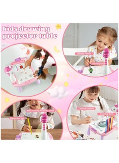 Generic Kids' Drawing Display Table - Unicorn Gifts for Boys and Girls, Drawing Set for Kids Ages 3-8, Easel for Boys and Girls for Birthdays and Home School Parties.  - Image 5
