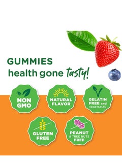 Lifecell Probiotic Gummies,Digestion & Metabolism, Probiotics, Prebiotics, Botanicals & Vitamins ,Health Support Dietary Supplement 60 Gummies  - Image 3