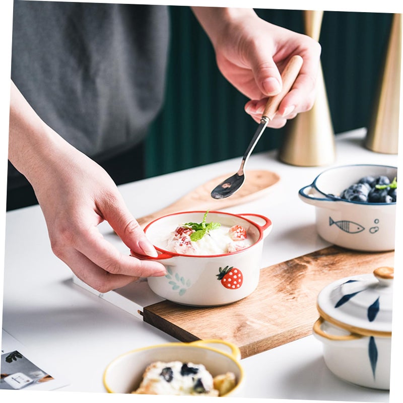 Ceramic Steamed Bowl With Leakproof Lid For Personal Use Restaurants And Events - Image 3