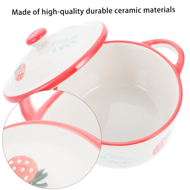 Ceramic Steamed Bowl With Leakproof Lid For Personal Use Restaurants And Events - Image 4