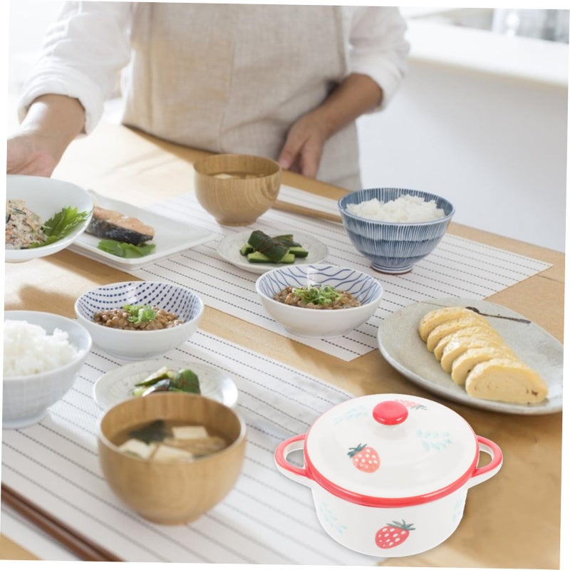 Ceramic Steamed Bowl With Leakproof Lid For Personal Use Restaurants And Events - Image 5
