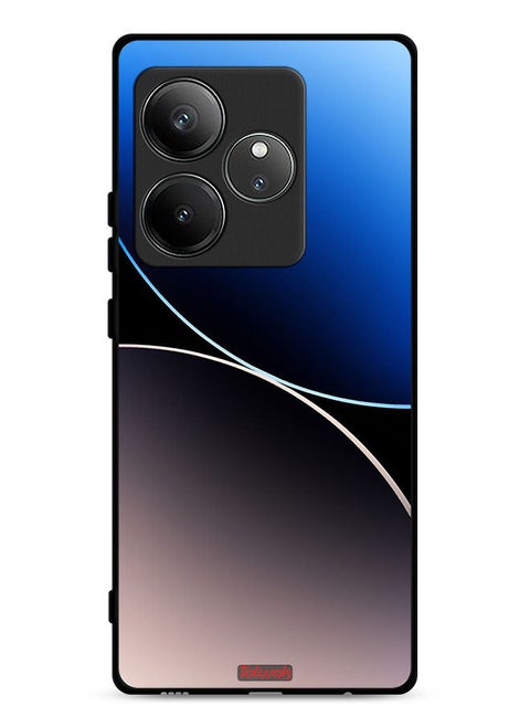 Realme GT Neo6 5G Protective Case Cover Curve Lines Pattern