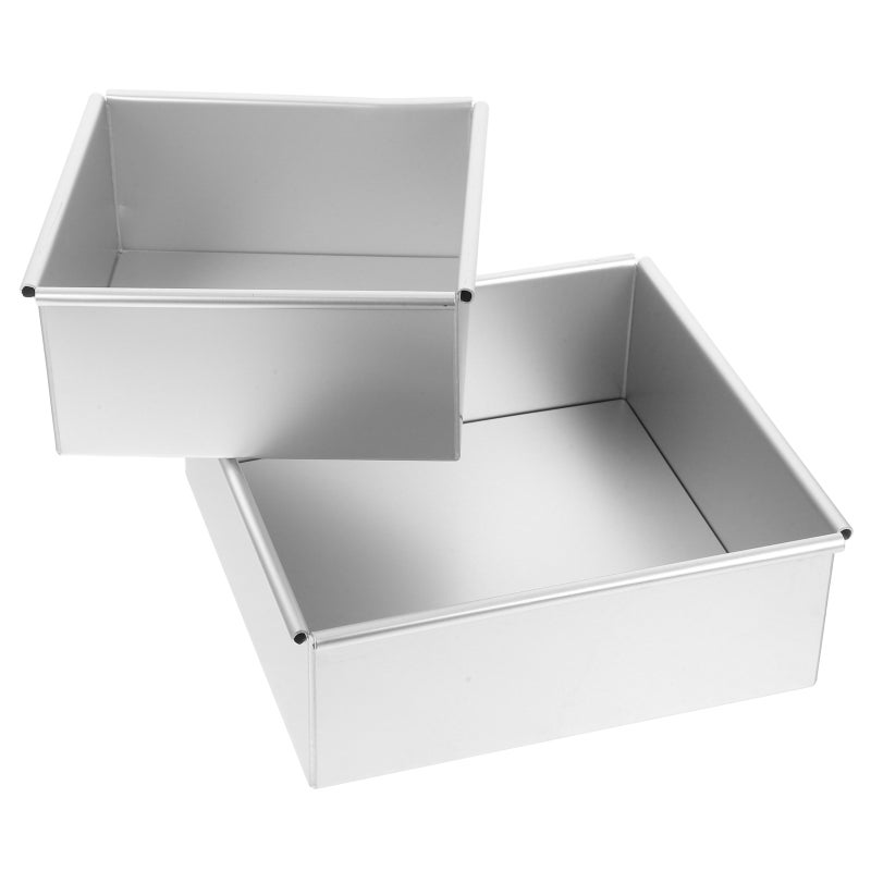 2 Pcs Aluminium Alloy Cake Mold: Removable Bottom Pan For Mousse/Tiramisu/Muffin - Mold For Baking Parties & Festive Celebrations - Image 5