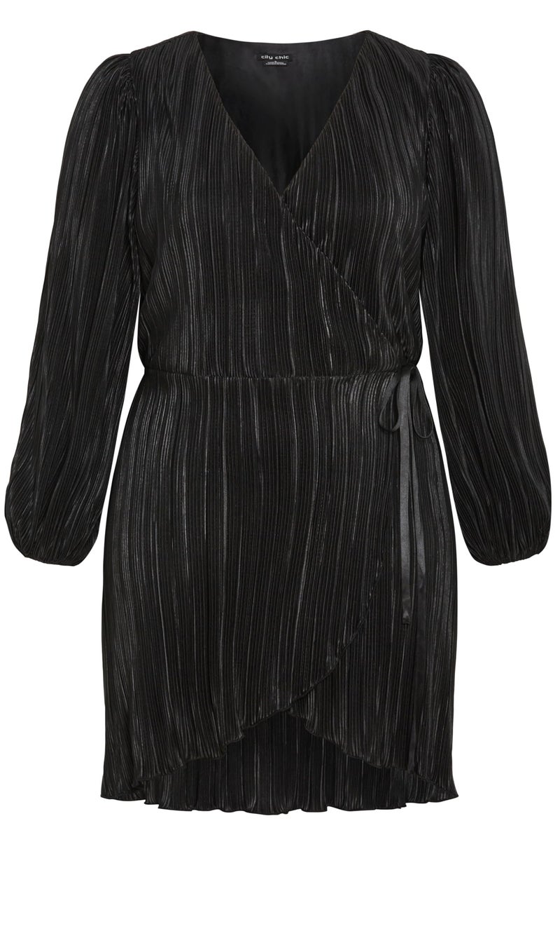 City Chic Women's Plus Size Cocktail Dress-Kira, Black, 16 - Image 4