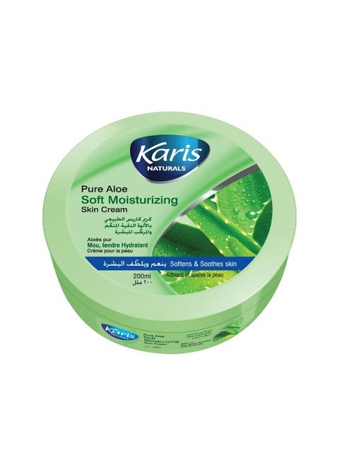 Naturals Pure Aloe Soft Moisturizing Skin Cream 200 ml
