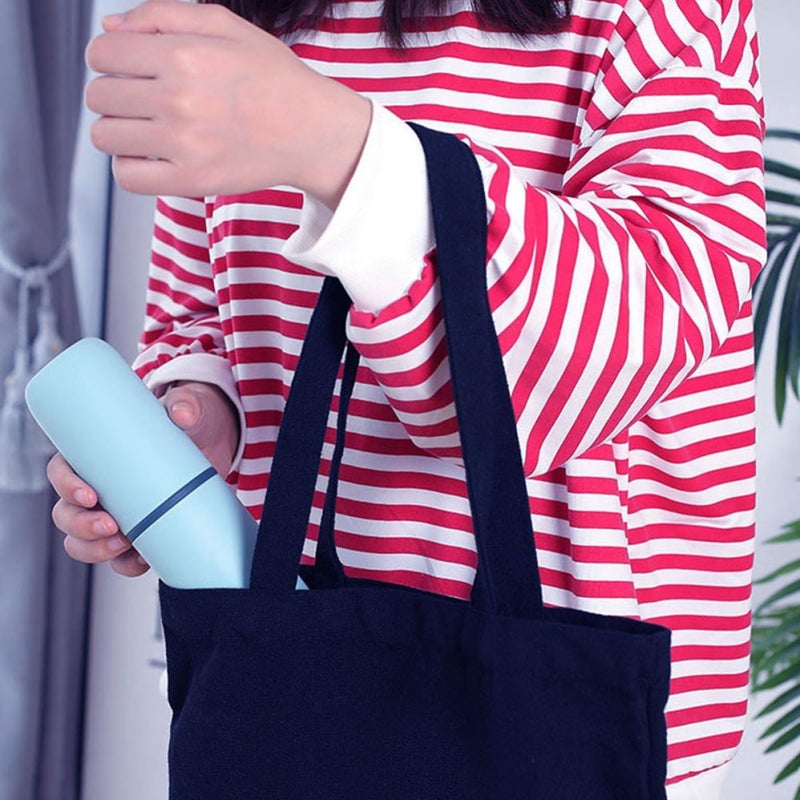 Travel Toothbrush Holder and Toothpaste Case, Portable Toothbrush Storage Container with Wash Cup, Lightweight Travel Oral Care Set for Outdoor and Home Use, Sky Blue - Image 5
