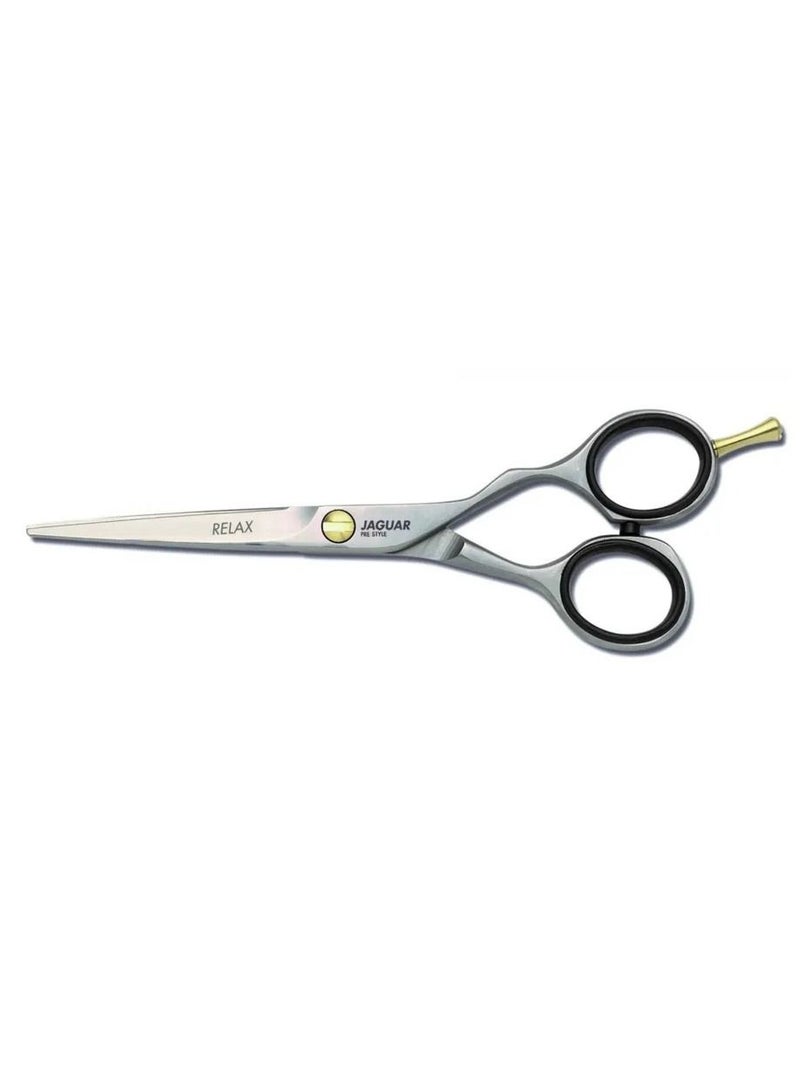 Jaguar Pre Style Relax Hair Scissors - 5.5 Inches, Professional Hair Cutting Tool