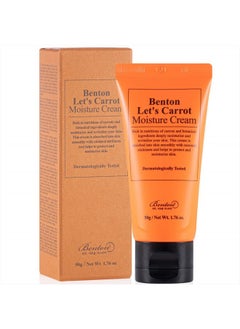 Benton [BENTON] Let's Carrot Moisture Cream 50g  - Image 2