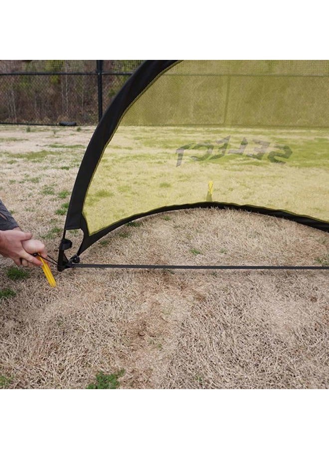 Select Pop-Up Soccer Goals(1 Pair), Black/Yellow - Image 4
