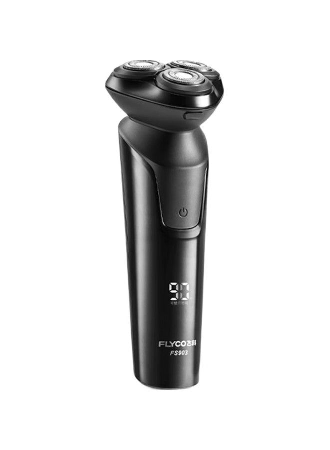FLYCO ماكينة حلاقة كهربائية فليكوا للرجال، مشذّب لحية، شحن سريع Fs903، هدية عيد ميلاد، رأس السنة، عيد الحب للصديق، الزوج، الأب، والد الزوجة، دعم حكومي - Image 2