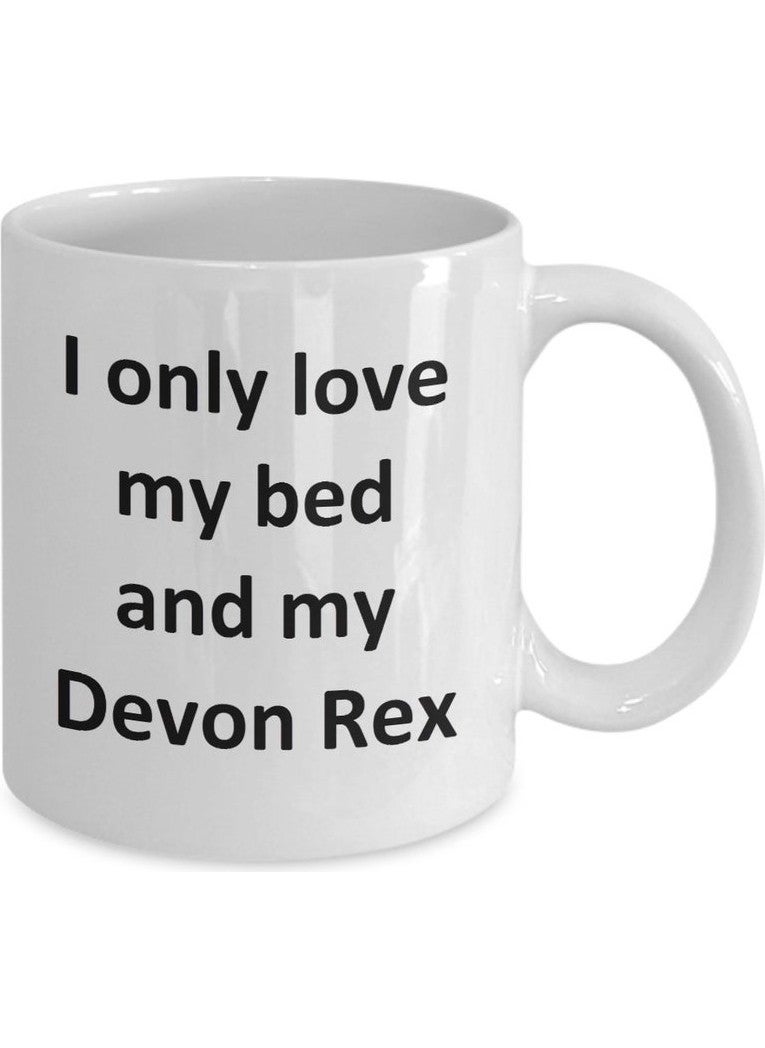 Bexdore - Humorous Devon Rex Mug - Mug Cup Devon Rex Cat Coffee Cup - English Coffee Mug - Image 1