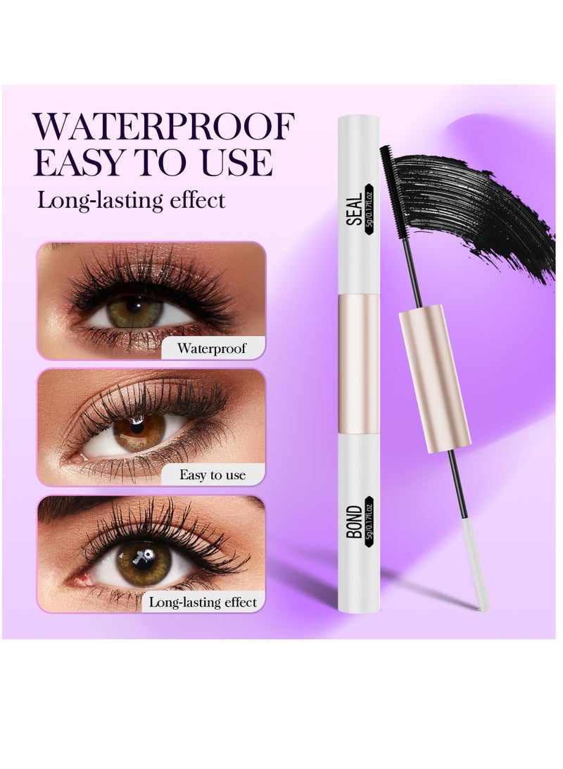 Waterproof Cluster Lash Glue for Eyelash Extensions 10ml Long Lasting Hold Ideal for DIY Eyelash Application Strong Adhesive for Women and Girls - Image 5