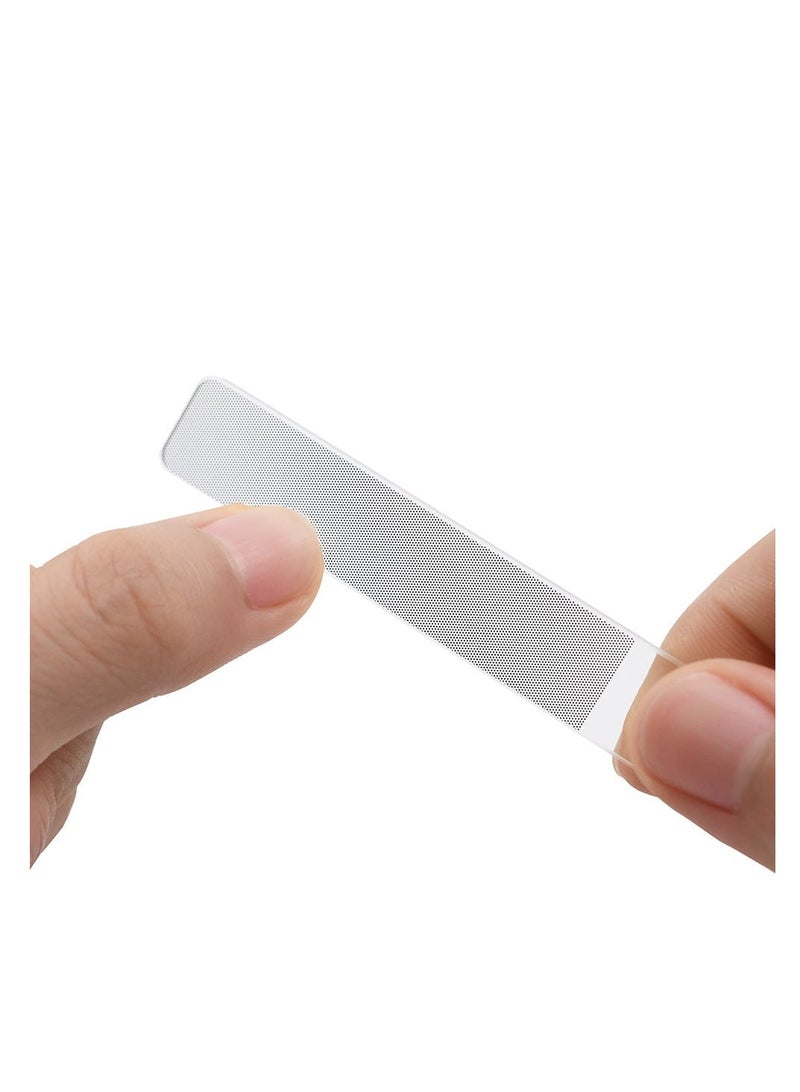 Generic مبرد أظافر زجاجي مع علبة شفافة  - Image 2