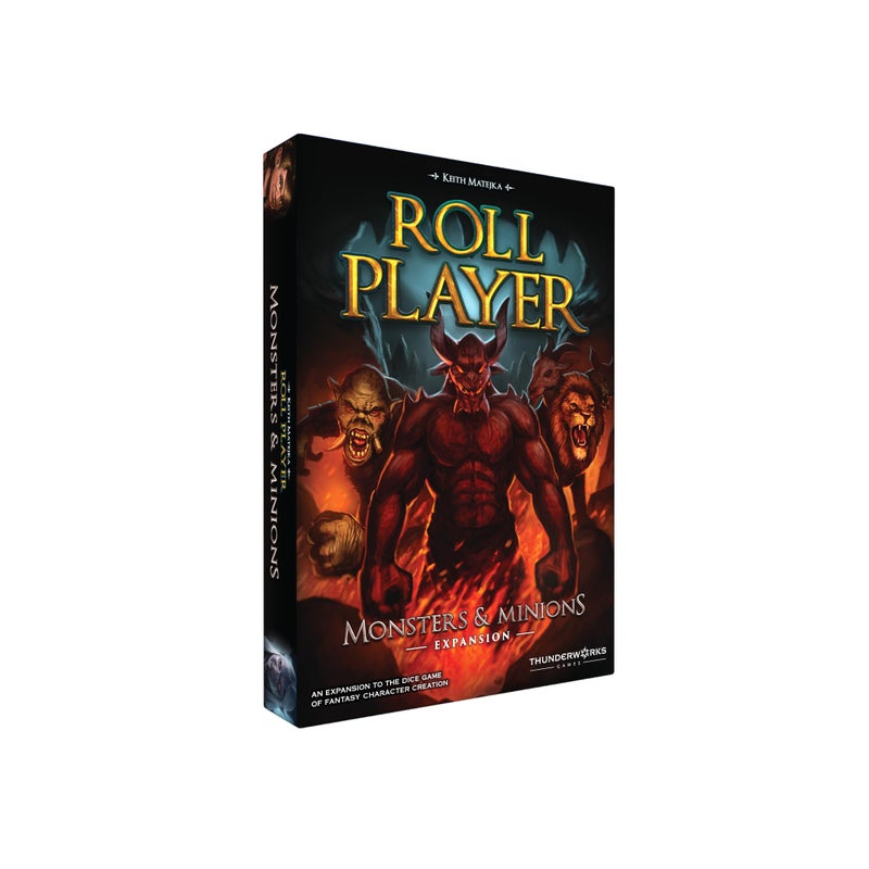 Thunderworks Games Monsters  Minions  Expansion for Roll Player Board Game  Adds EndGame Monsters 5th Player New Dice and 170 Cards  Dice Drafting Family Game for 15 Players Ages 14  Thunderworks Games - Image 2