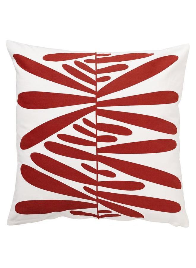 erorex Cushion Cover Off-White And Red 50X50 Cm - Image 1