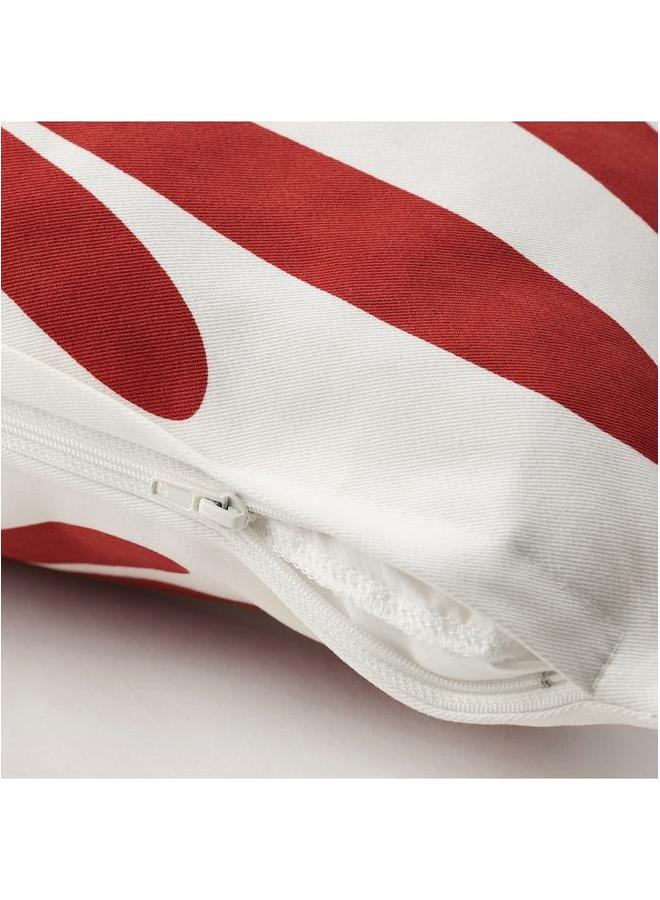 erorex Cushion Cover Off-White And Red 50X50 Cm - Image 4