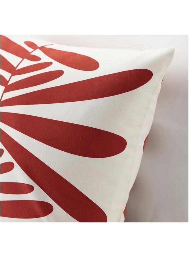 erorex Cushion Cover Off-White And Red 50X50 Cm - Image 3