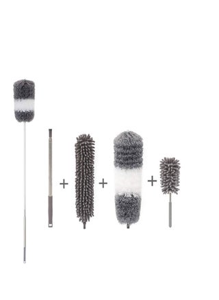 Microfiber Dusters with Extension Pole (30-100 inche) Scratch Resistant Cover, Bendable, Washable, Detachable, Extendable Duster for Cleaning Ceiling Fan Furniture Keyboard Cobweb and Car - pzsku/Z0D342F8AA6458C58EF5EZ/45/_/1666402020/a33b5673-dc23-459b-89af-d755e9f33cb2