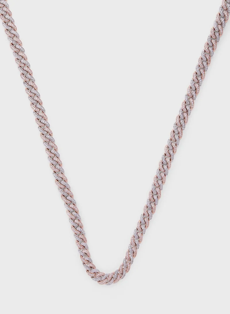 the gold gods Cuban Chain Necklace - 22 Inches