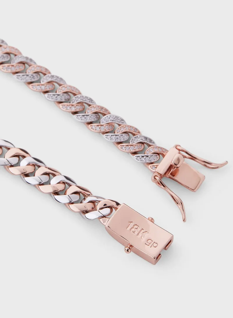 the gold gods Cuban Chain Necklace - 22 Inches