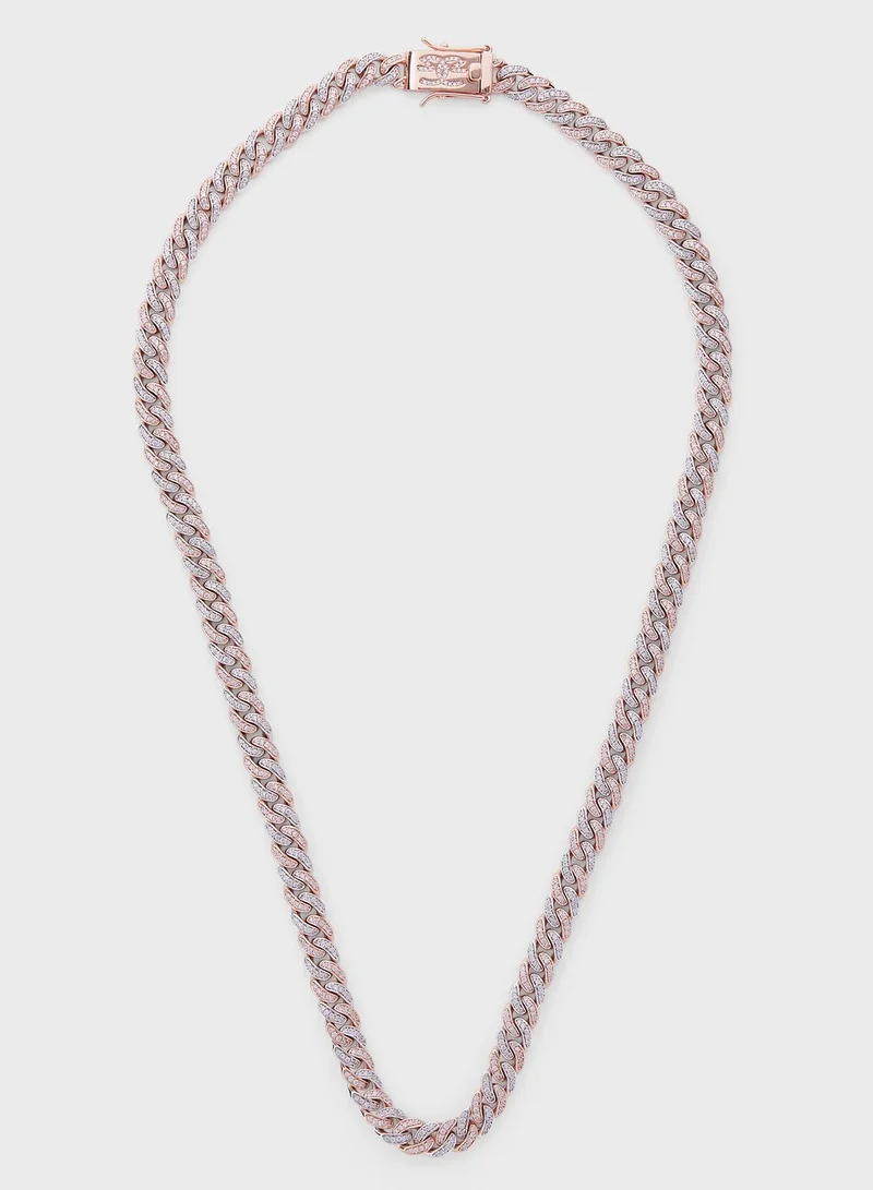 the gold gods Cuban Chain Necklace - 22 Inches