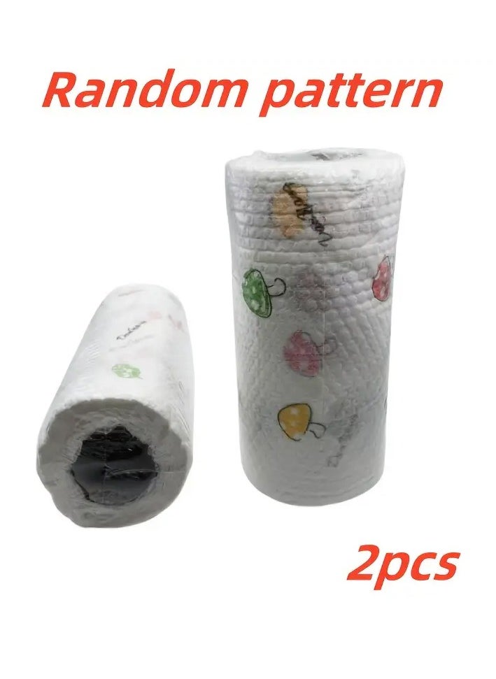 Rozino - 2 ROLLS of Reusable Kitchen Towels - Durable, Non-Stick, Easy to Clean, Suitable for All Household Needs, No Electricity Or Batteries Required - Image 1