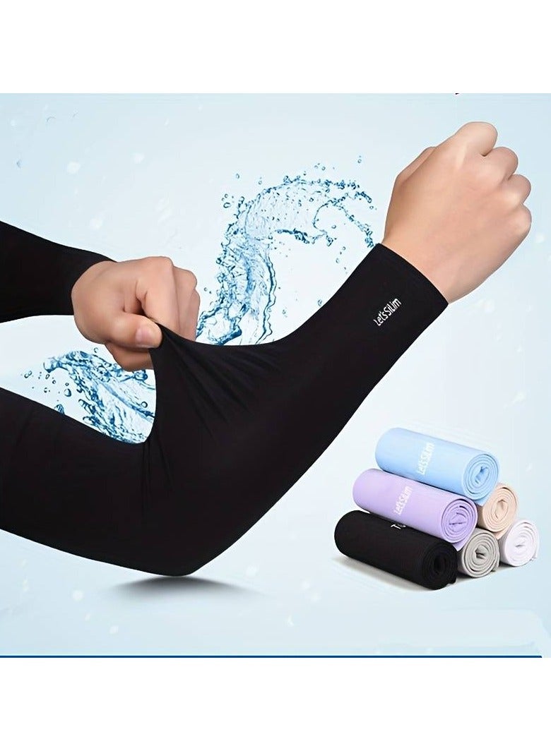 بروماس زوج من أكمام ركوب الخيل الواقية من الحرير الجليدي - Image 2