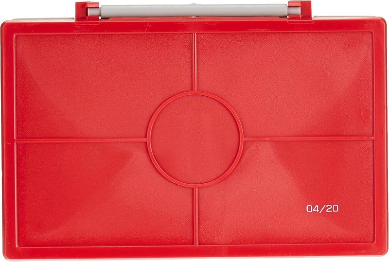 Pelikan Stamp Pad Plastic Case - 10.5x6.6 cm - Red - Image 5