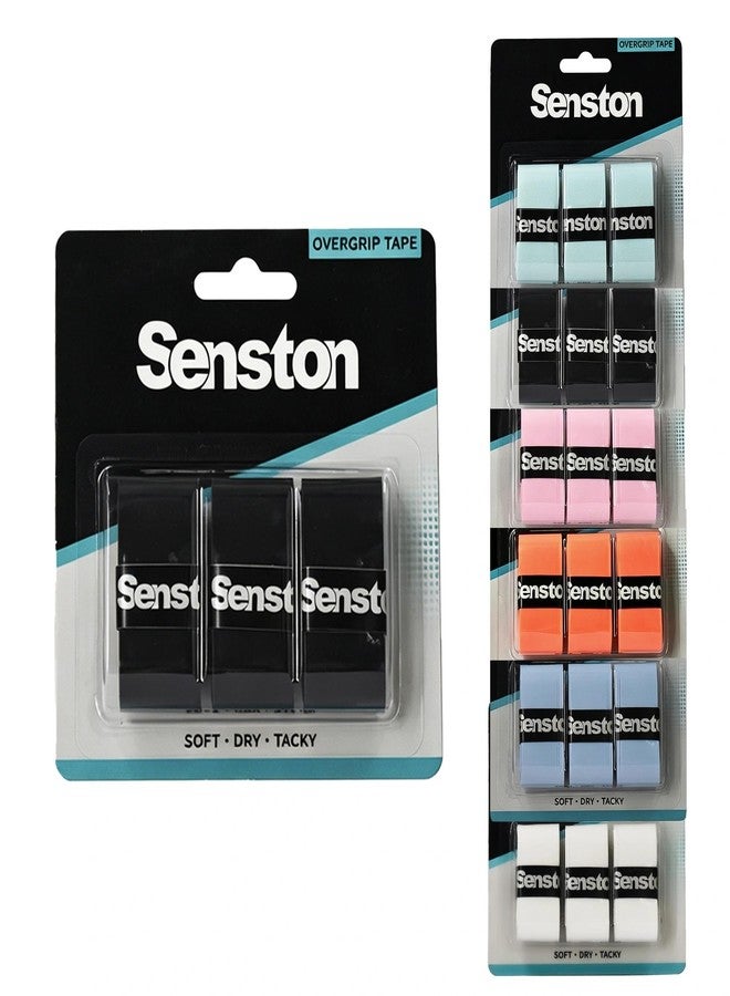 Senston 3pcs Racquet Grips Tape for Tennis/Badminton/Squash - Image 1