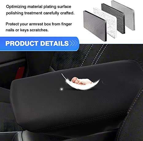 Autorder Center Console Cover for 2023 2024 2025 Kia Sportage Accessories Armrest Cover Anti-Scratch Middle Console Pad Leather Armrest Protector - Image 4