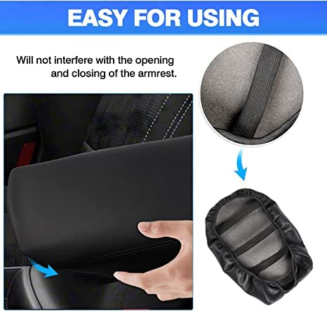 Autorder Center Console Cover for 2023 2024 2025 Kia Sportage Accessories Armrest Cover Anti-Scratch Middle Console Pad Leather Armrest Protector - Image 5