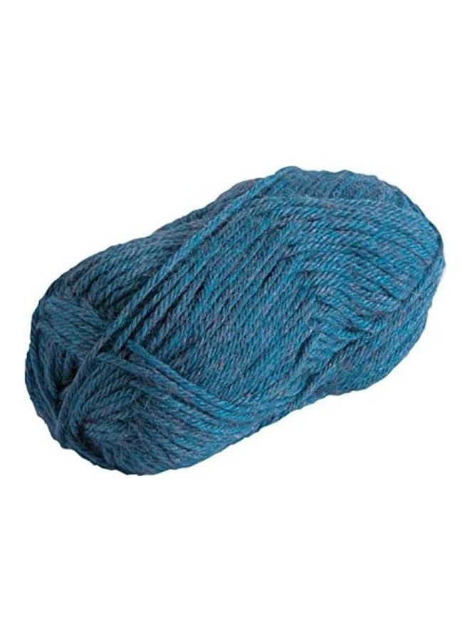 NIBEMINENT Wool Yarn Blue 5inch