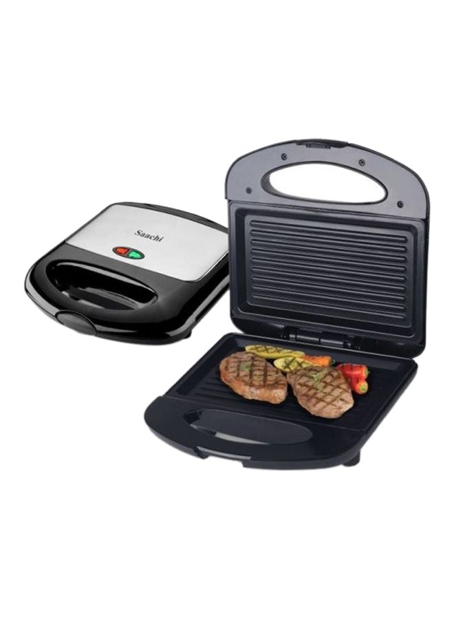 Saachi Sandwich Grill Maker 750 W NL-SM-4664 Black - Image 2