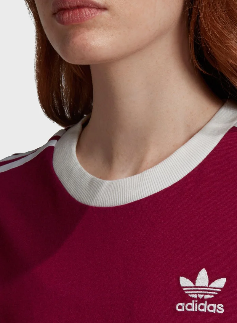 adidas Originals 3 Stripe T-Shirt