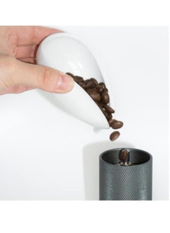Super ZYouth Coffee Beans Dosing Cup,Weigh Coffee Bean Container,Pure White Ceramic Tea Vessel,Loose Tea and Flower Petals Tea Set  - Image 1