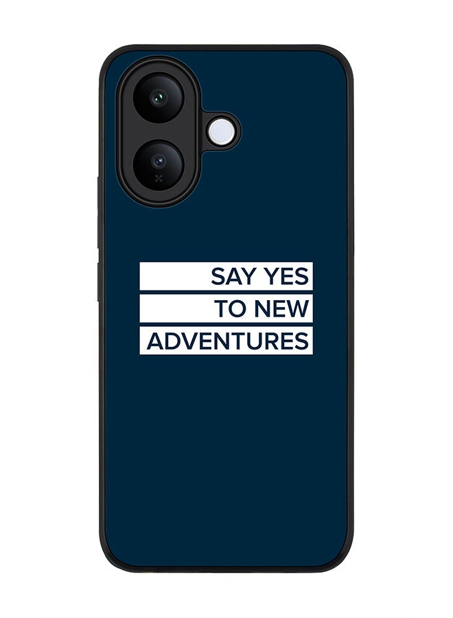 Stylizedd For vivo V60 Lite / V70 Lite Case,Slim fit Camera Protection, Shockproof Thin Phone cover  - Say yes to new adventures - Image 1