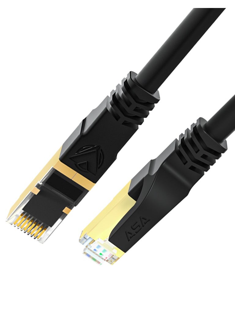 ASA High Speed CAT8 Ethernet Cable 60m 40Gbps, 2000Mhz, SFTP with Gold Plated RJ45 Connector  - Image 2