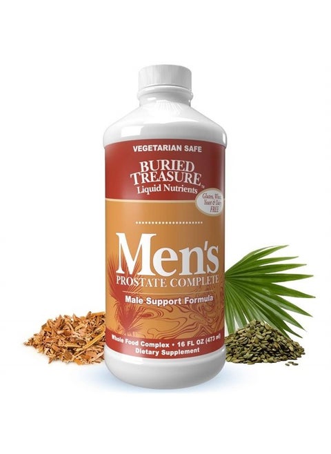 : Men's Prostate Complete - Natural Herbal Formula Supplement w/ Saw Palmetto, Pygeum Bark, & Stine Nettles to Support Healthy Urinary & Prostate Function - 16 oz